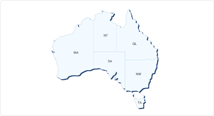 australia map
