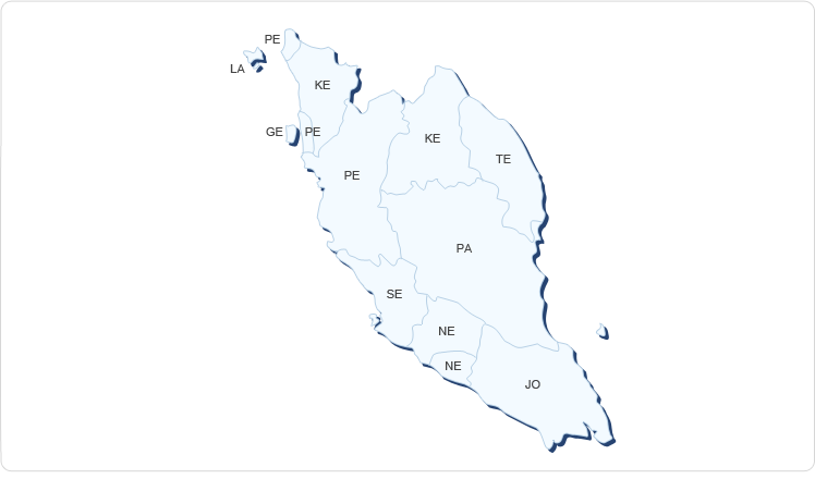 malaysia map